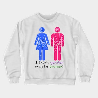 Broken Gender Crewneck Sweatshirt